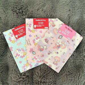 3pcs Daiso Japan Sanrio Cut Cloth Bundle